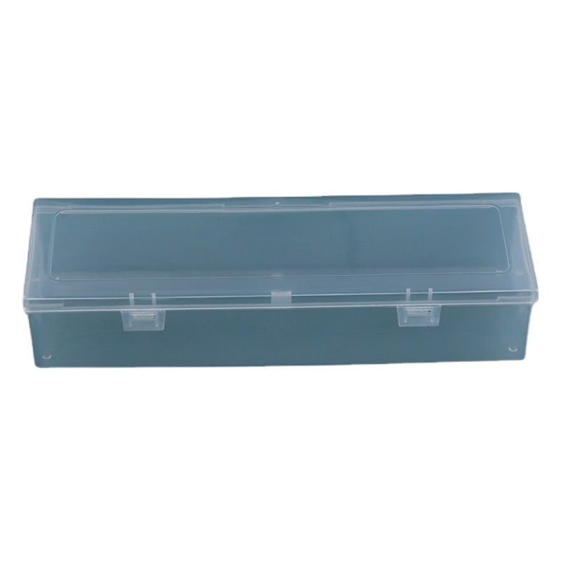 Spot wholesale conjoined flip thick rectangular plastic box pp packaging box parts accessories tool box manufacturers