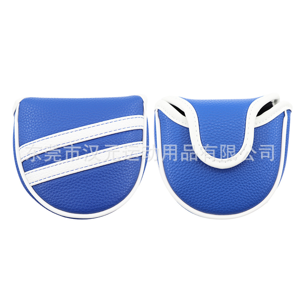 Picture of Factory direct cross-border e-commerce golf club cover pu club cover ball head protective cover push rod cap cover