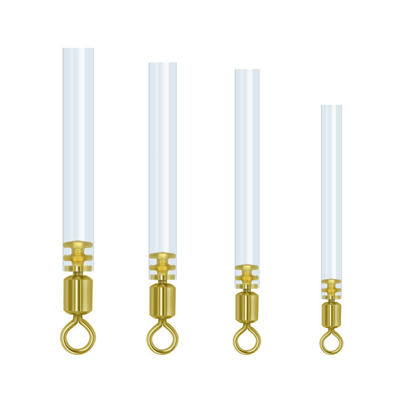 Picture of Fishing Supplies, Fishing Gear, Small Accessories, Competitive Float Seat, Copper Head Rotating Plastic Tube Float Seat, Straight Rotating Float Seat
