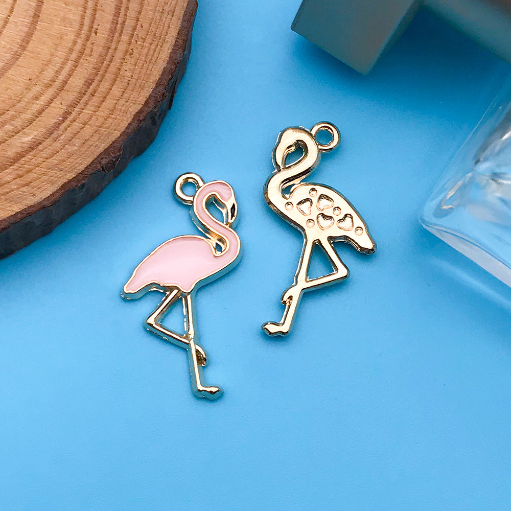 Picture of Mix 30 Color Cartoon Creative Drop Oil Jewelry Zinc Alloy Pendant DIY Earrings Necklace Pendant Jewelry Accessories