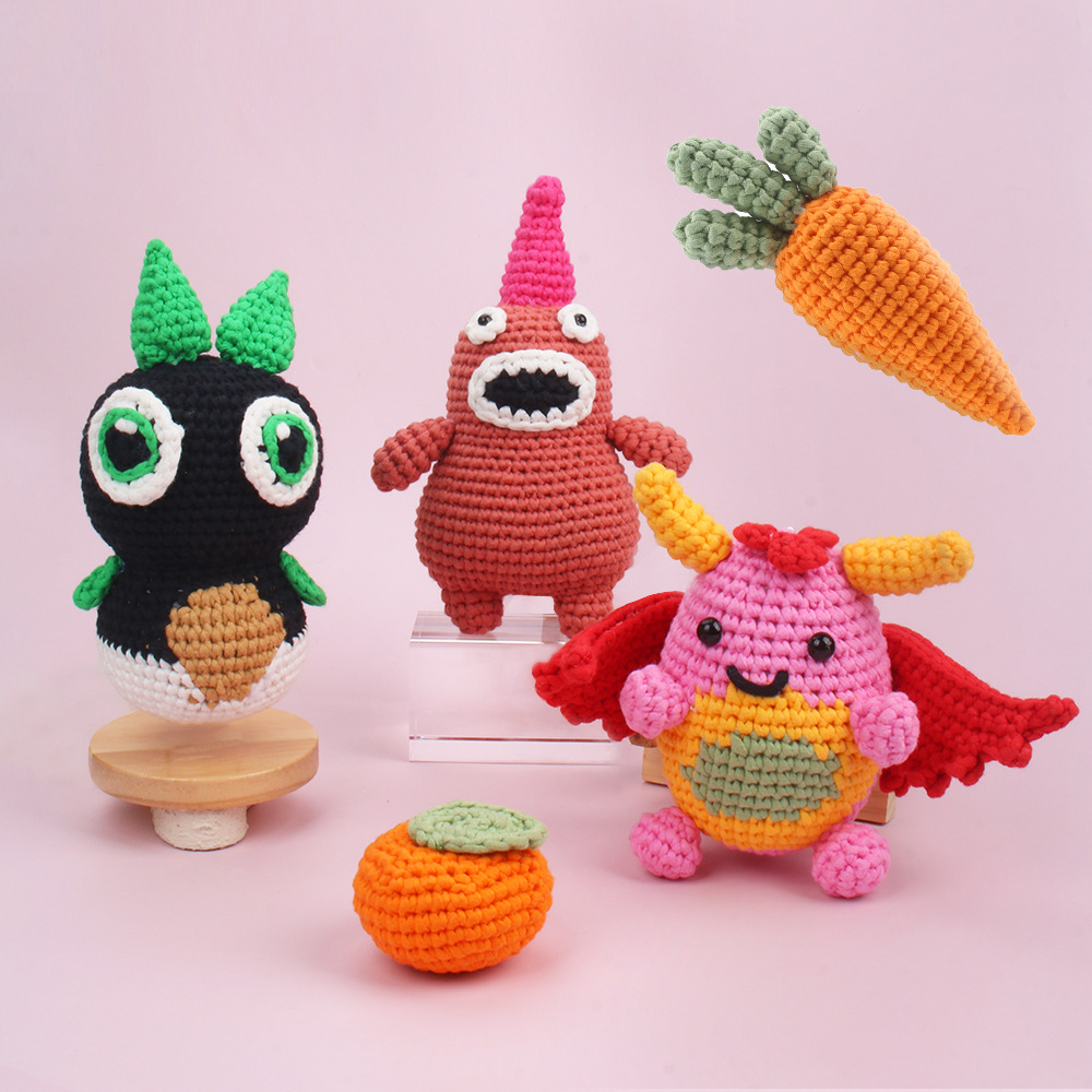 Picture of Cross-border new DIY crochet kit kit, animal doll handmade crochet kit, animal crochet kit, pendant