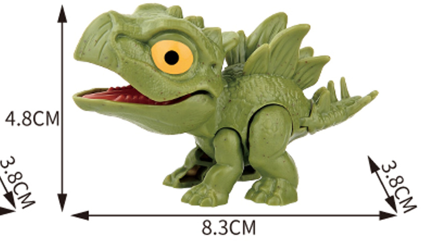 Picture of Cross-border New Explosions Children's Educational Finger-biting Dinosaur Toys suit Finger-biting Dinosaur Small Animal Blind Bag Blind Box