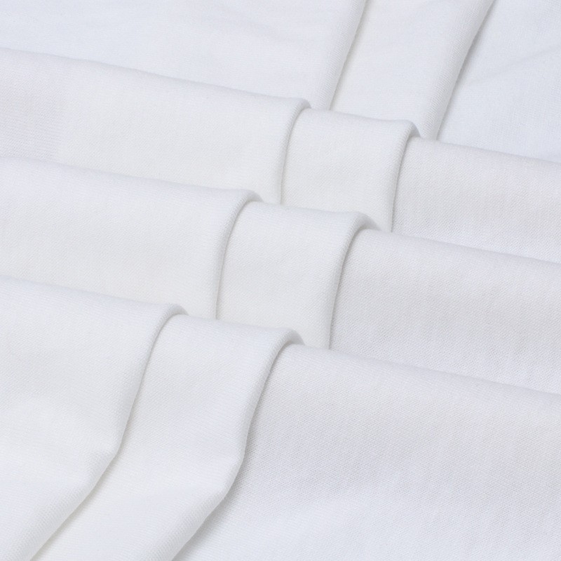 32-Count Cotton Single-Sided Cotton Jersey Infant Lining Without Fluorescent Agent 32-Count Pure Cotton Fabric Ready for Children's Clothing