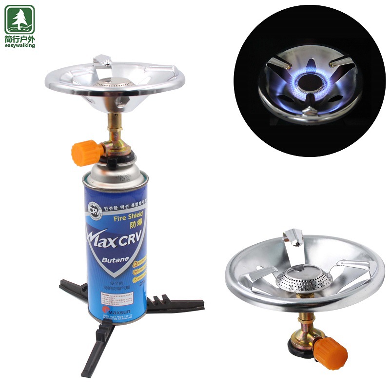 Outdoor cassette STOVE long gas tank special CAMPING STOVE picnic barbecue equipment with base CAMPING STOVE