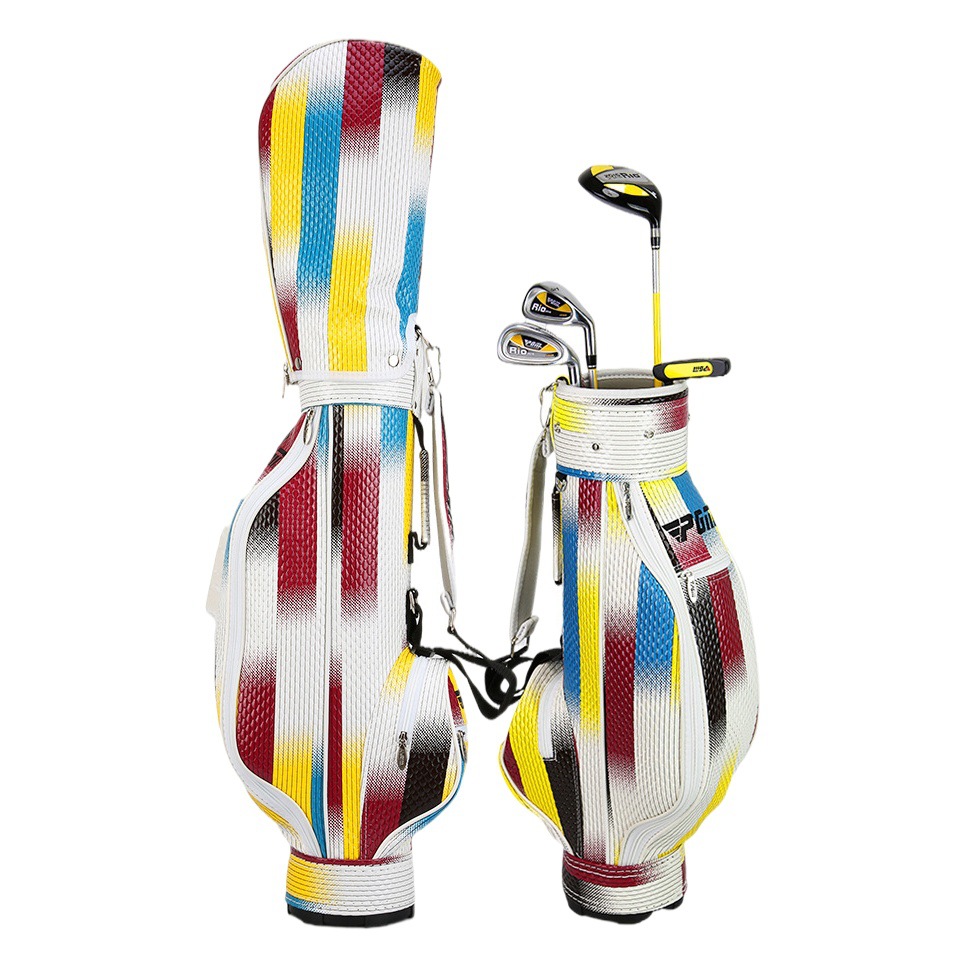PGM factory direct supply golf bag boys and girls golf bag children stand gun bag portable version