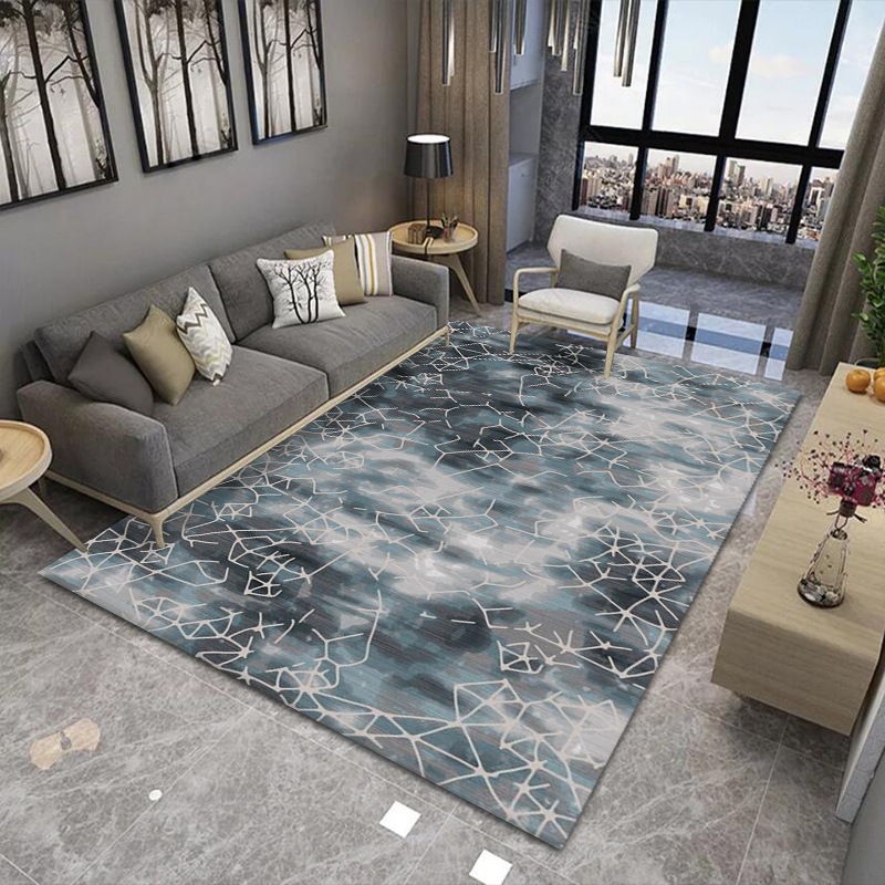 Picture of Home Carpet Simple Nordic ins Style Office Carpet Full Bed Floor Mat Bedroom Living Room Carpet Floor Mat