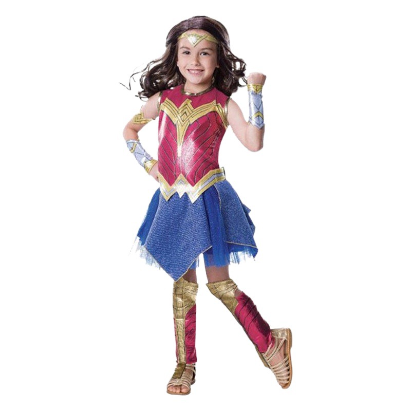 Halloween Children's Woman Costume Superhero Women's Skirt Children's Magic Costume Woman Superhero