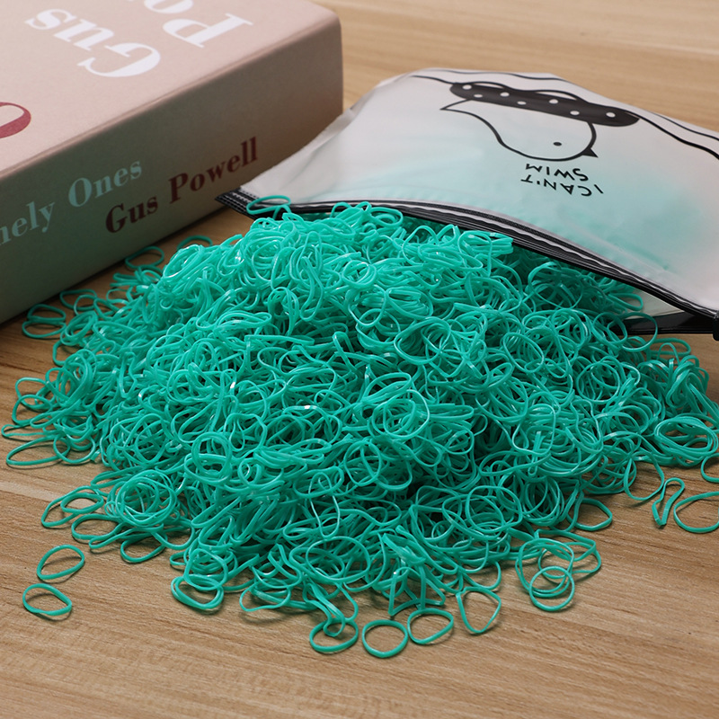 Picture of Children's Hair Rope Disposable Rubber Band Girls' Baby Strongly Pull Constantly Boxed Small Hair Rings Do Not Hit Hair Rope