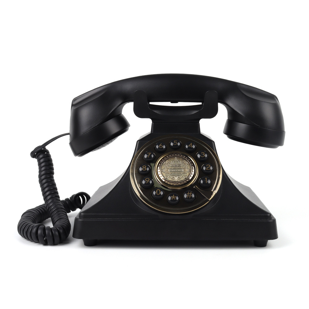 Picture of Cross-Border Retro Telephone Button Phone Fixed Landline Guest Room Office Home Hotel Antique Telephone Manufacturer