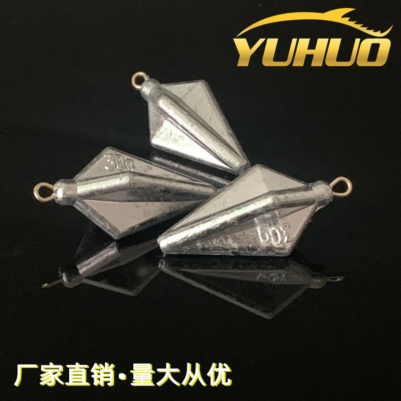 Fishing fire fishing gear wholesale foot weight carambola lead pendant four-corner lead pendant sea fishing lead pendant lead pendant fishing accessories