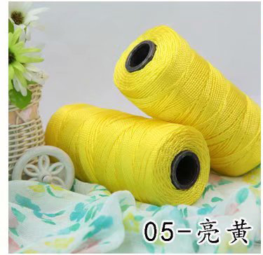 Picture of Three strands of nylon thread twine hook wire knitting hook hat shoes line car seat ice silk wool manufacturers wholesale