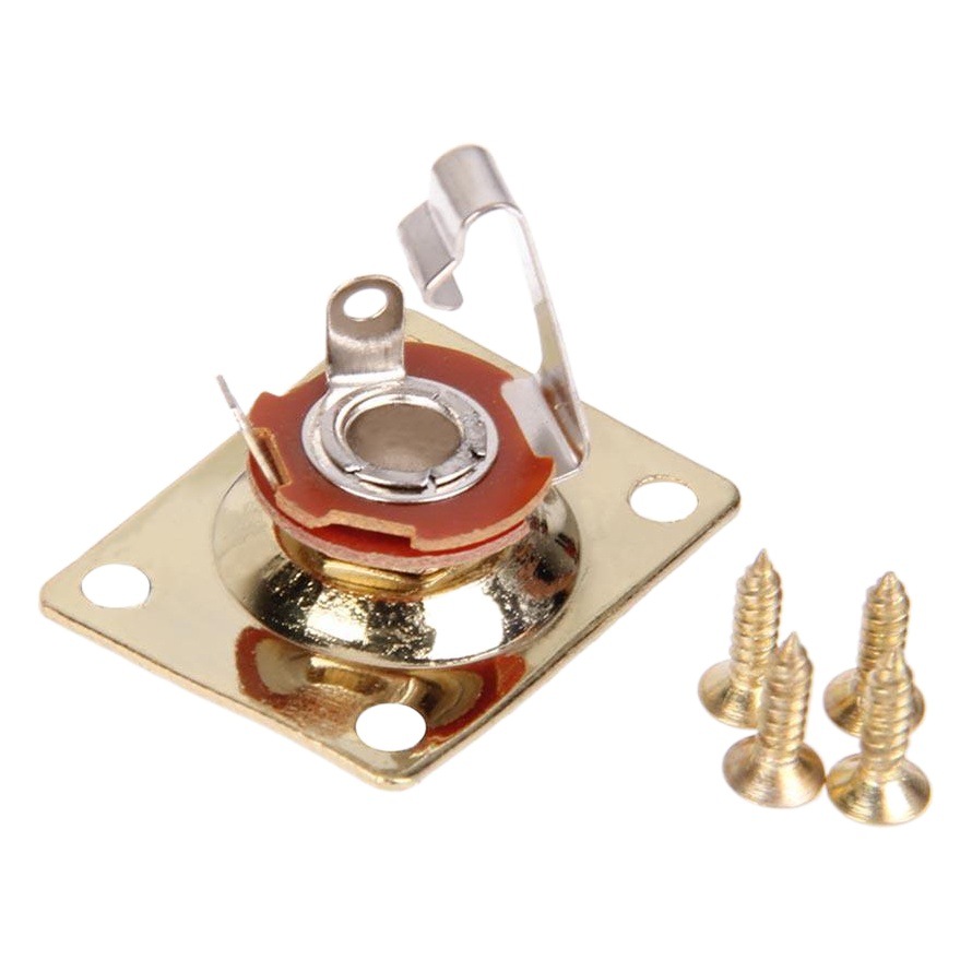 Pickup Jack 6.35mm square pickup hole jack for Gibson Epiphone TL electric guitar