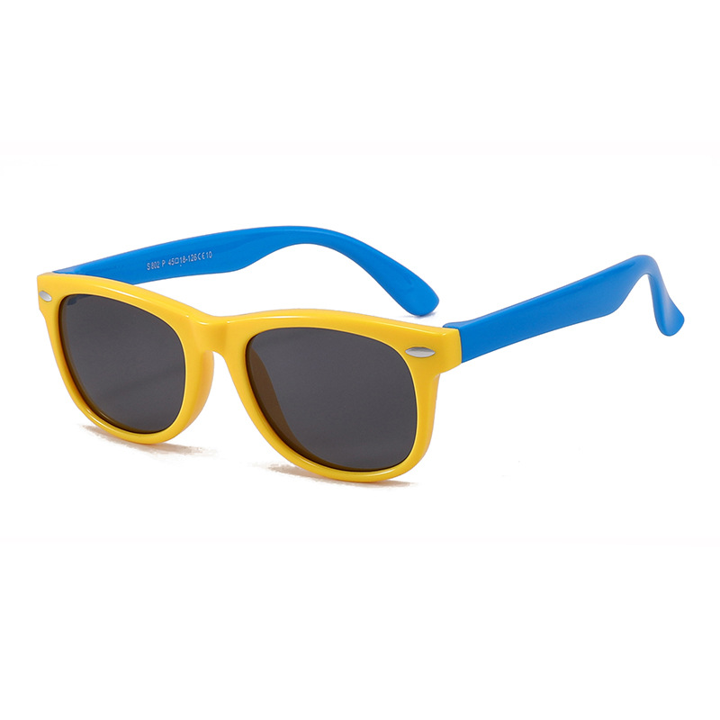 Picture of Factory new spot wholesale silicone UV protection sunglasses baby glasses polarized children sunglasses 802