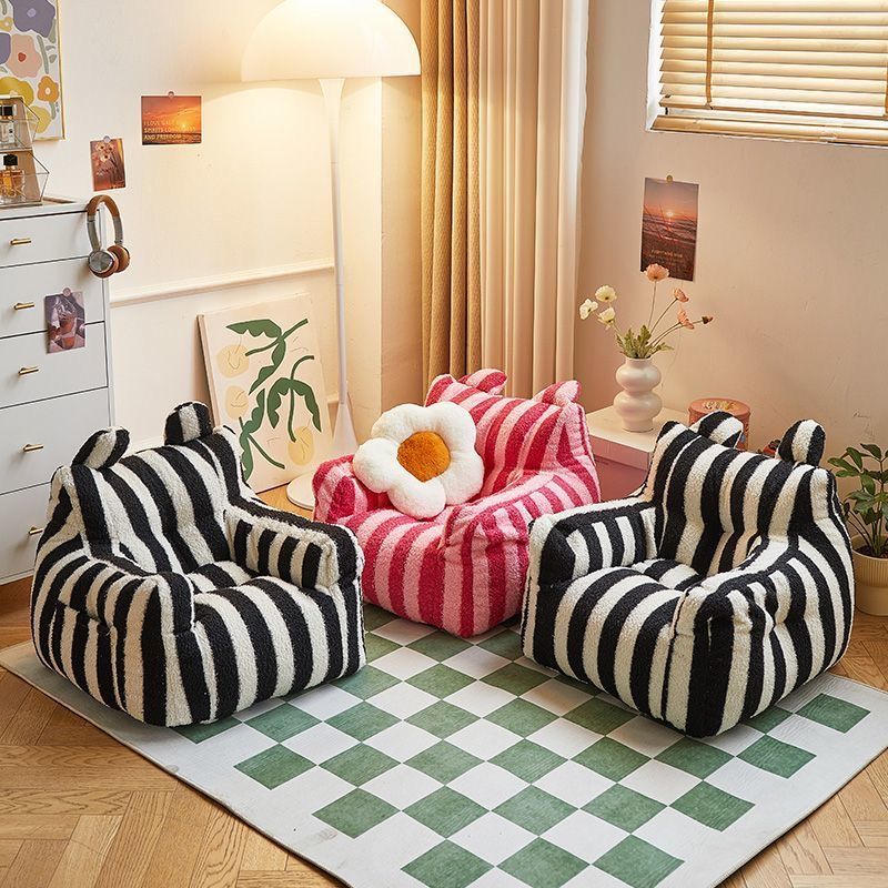 Picture of Dopamine Kids Sofa Cute Striped Cartoon Seat Mini Lazy Sofa Plush Sofa Baby Small Sofa