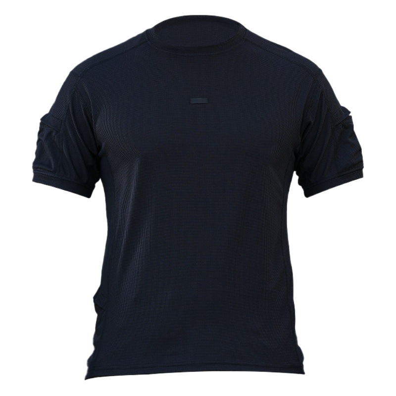 Forbear Summer Outdoor Quick-Drying Clothes T-Shirt Men's Waffg Mountain Hiking Quick-Drying Sportswear Short-Sleeved