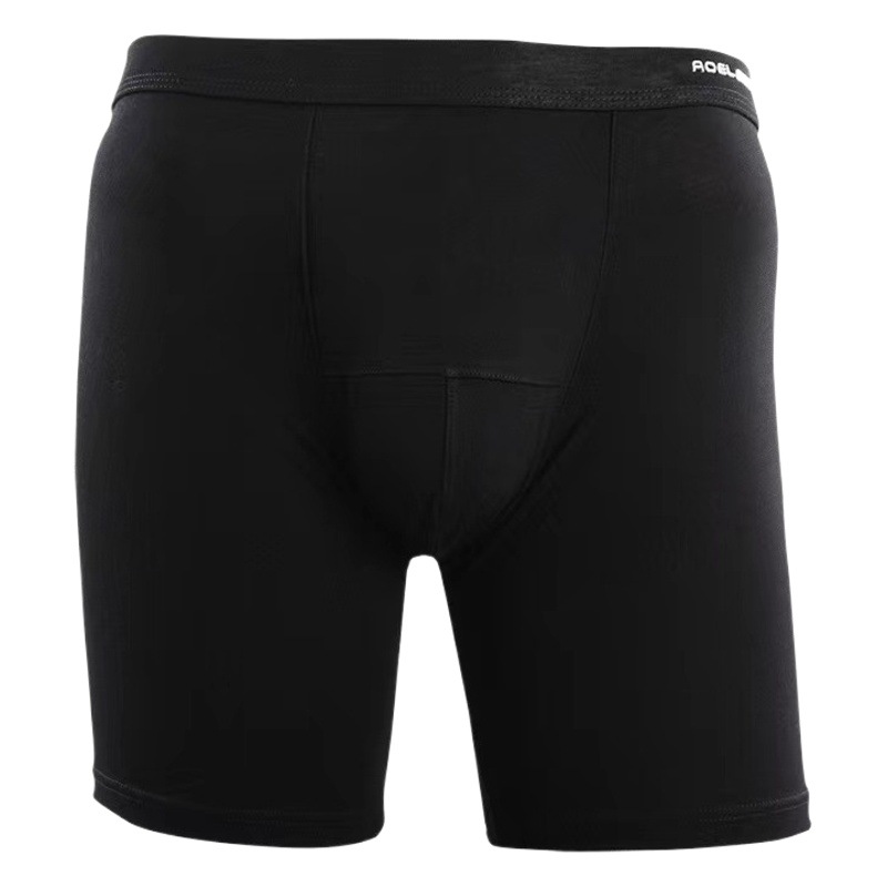 Men's wear-resistant leg sports long-leg underwear fifth pants modal boxers running long quick-drying boxers