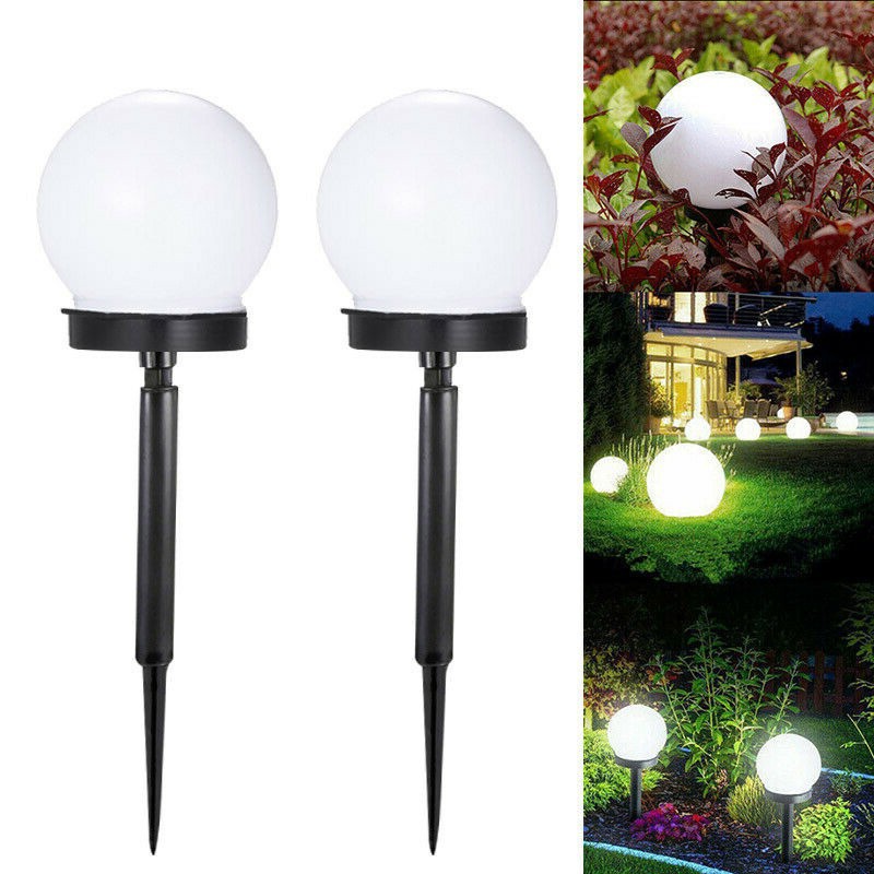 Picture of Cross-Border Solar Round Bulb Ground Lamp Simple Waterproof Outdoor Courtyard Lamp Garden Villa Decorative Lawn Lamp
