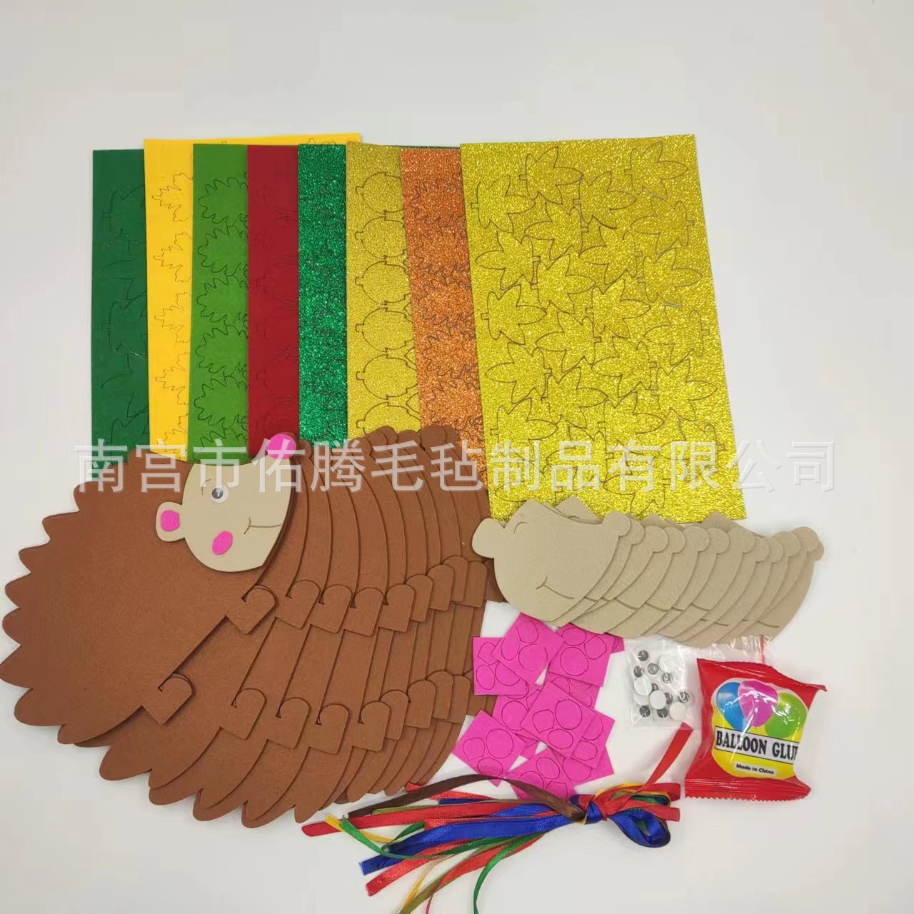 Picture of Autumn Theme DIY Decorative Craft Set Children's Gift Thanksgiving Halloween Art Decorative Pendant