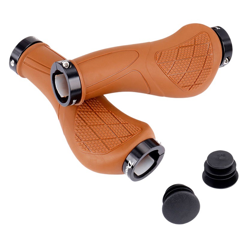 Deemount's New Mountain Bike Rubber Handlebar Cover Bilateral Locking Vice Handlebar Bicycle Armrestbar Bicycle Cycling Accessories