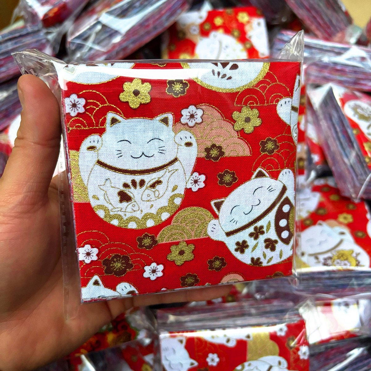 Picture of Pure cotton cotton bronzing cloth group Japanese style DIY handmade baby clothes fabric handmade teaching cloth set