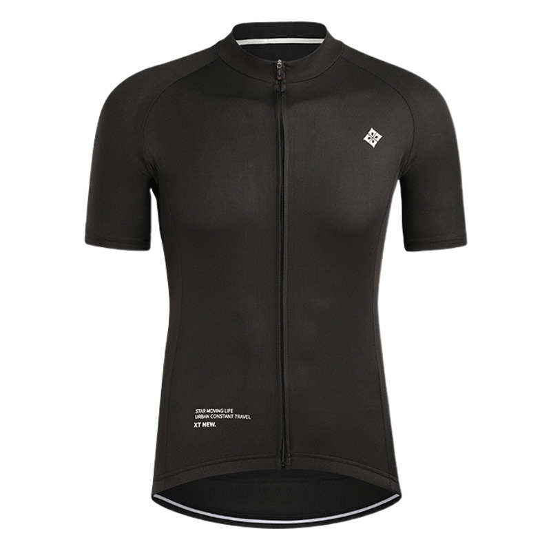 Xintown Pure Color Short Top Casual Quick-Drying Mesh Cycling Clothing Mountain Bike Summer Cycling Clothing Men's Sports