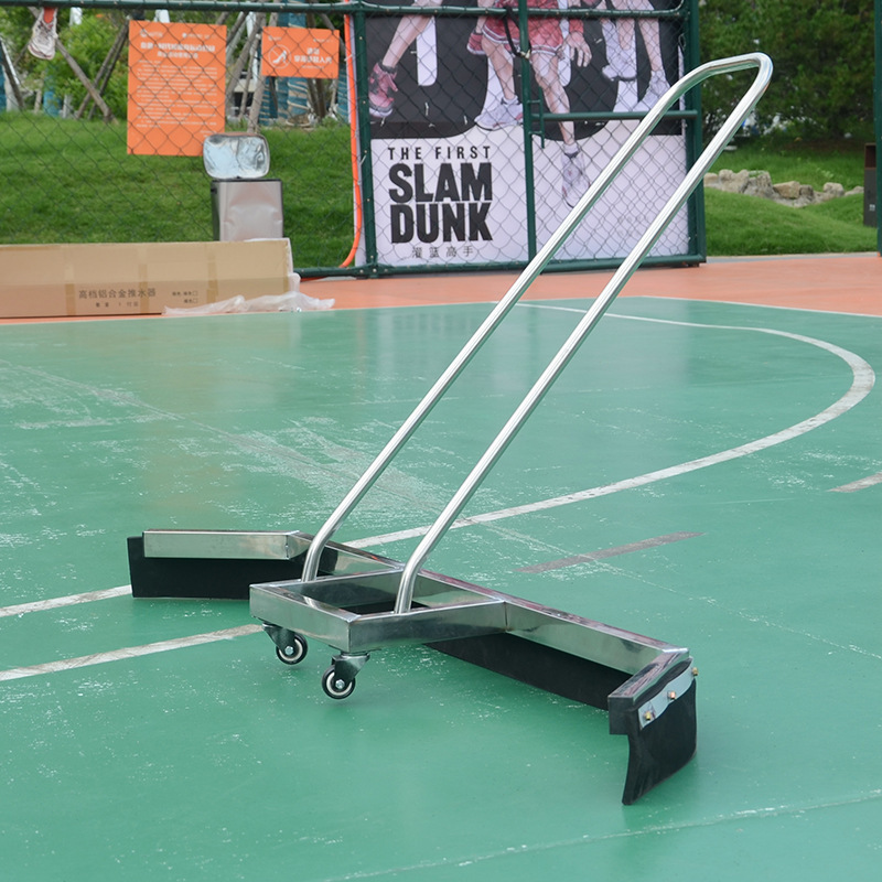 Tennis basketball court pusher court scraper parking lot aluminum alloy pusher badminton court wiper