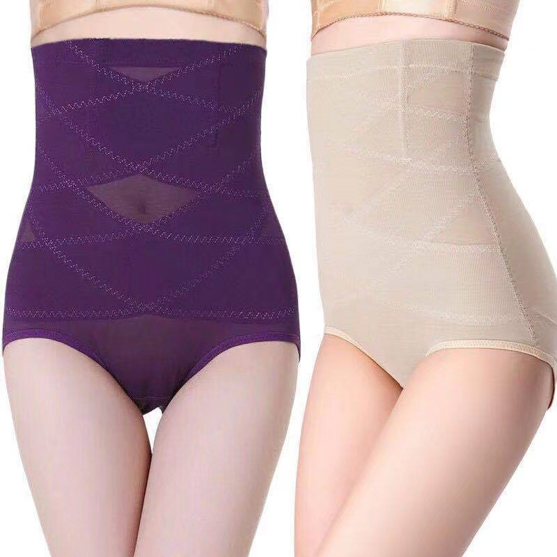 Cross-border Abdominal Pants Women's Postpartum Shaping Underwear High Waist Tight Small Belly Strong Belly Tight Hip Pants Summer Thin