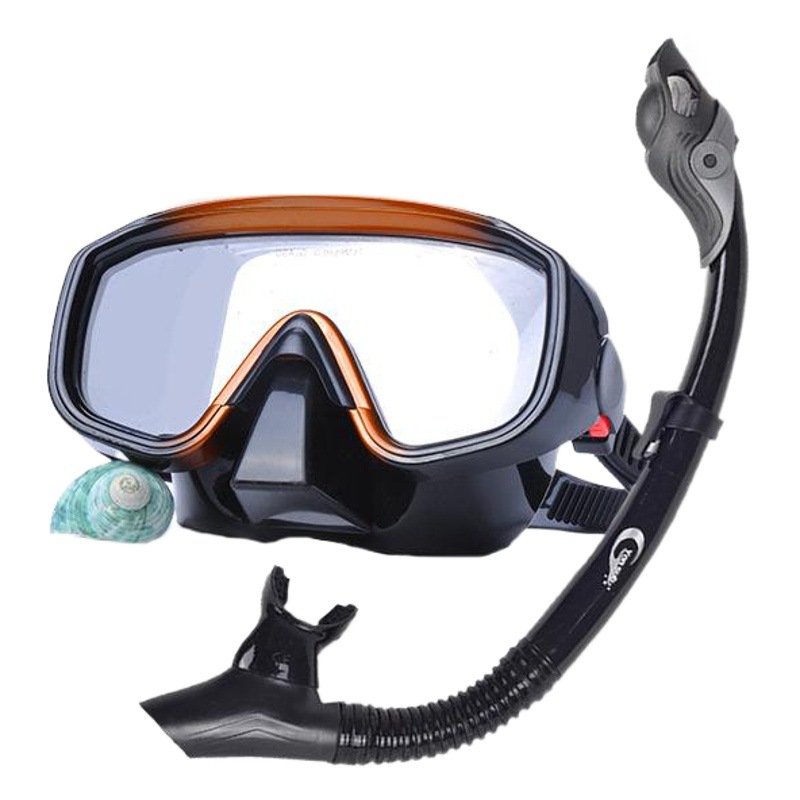 Tempered Glass Diving Goggles, Diving Mask, Fully Dry Equipment, Practical Diving Mask Manufacturer Wholesale, Anti-Choking