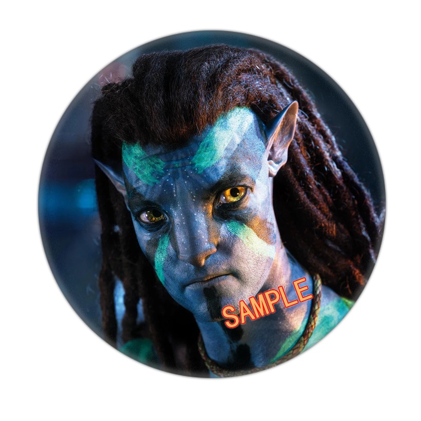Picture of New Avatar 2 Movie Surrounding Badge Yum Tinplate Brooch 1-36