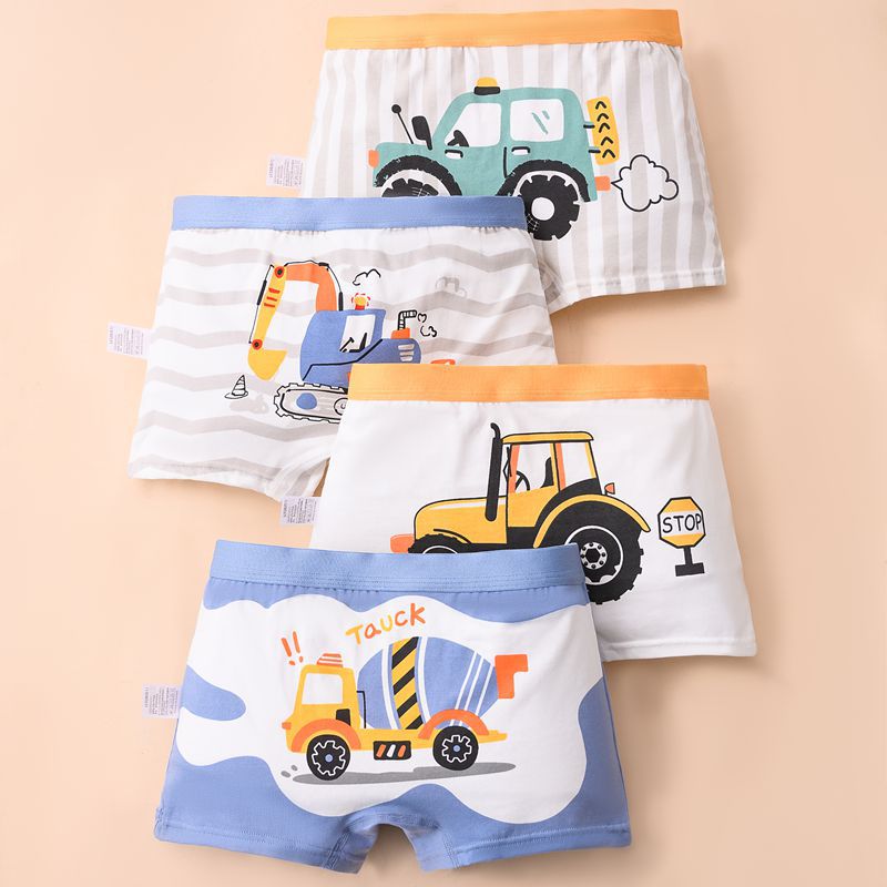 Picture of New Class A combed cotton boys' underwear cotton children's underwear boxer shorts baby boxer shorts children's shorts
