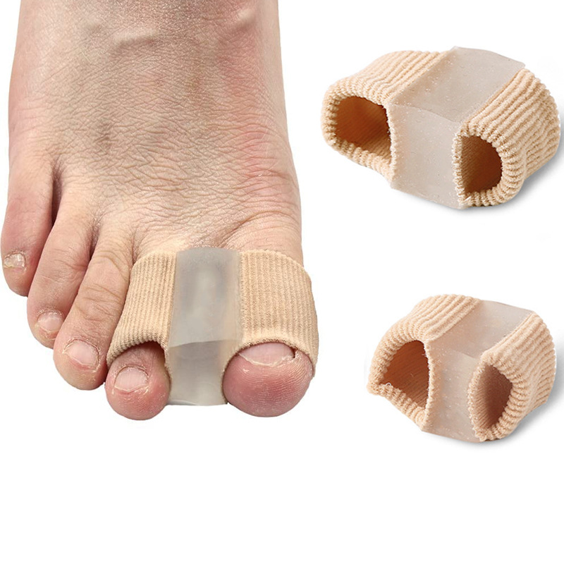 Toe correction toe splitter thumb valgus big toe bone overlap toe separator fiber double hole toe Orthopedic