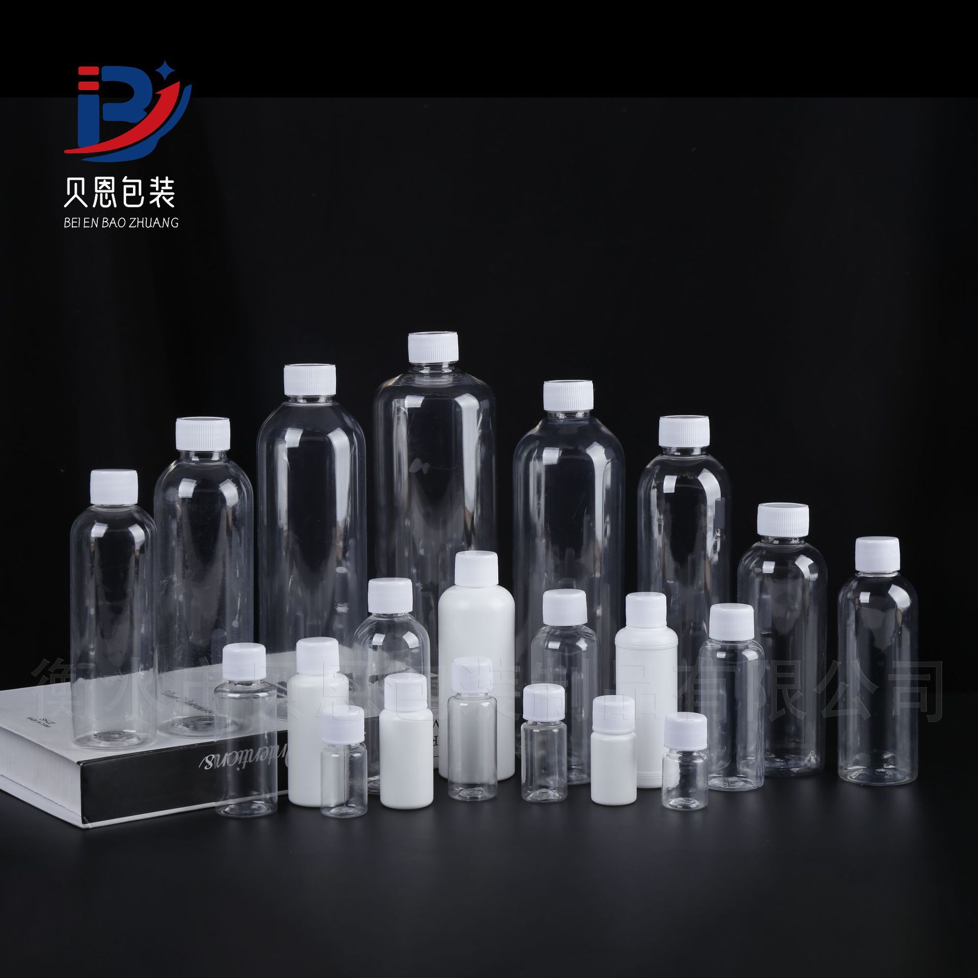 Transparent Bottle Pet5Ml-100Ml150Ml500Ml Thickeneded Manufacturer Plastic Bottle with Lid Liquid Round Shoulder Water Bottle