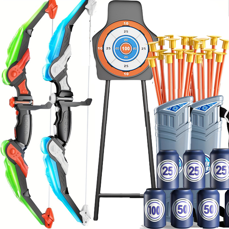 Picture of Cross Border Kids Sports Shooting Toys Boys Light Bow suit Outdoor Sports Toys