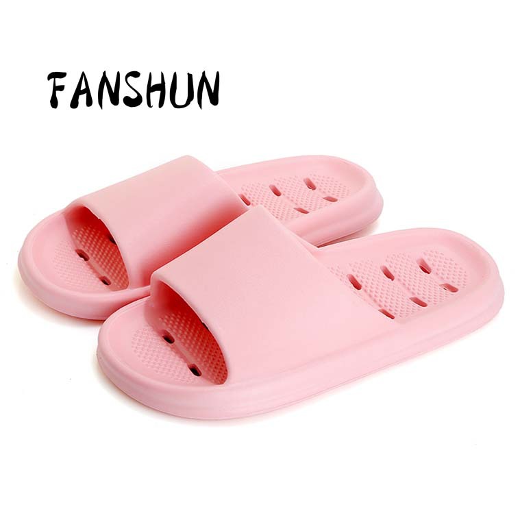 Hollow Quick-drying Bathroom Bath Sandals and Slippers Women's Summer New Household Home Non-slip Sandals and Slippers Men's Cross-border Hair