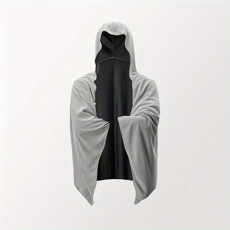 Picture of Factory supply outdoor sports cold sunscreen cloak bath towel quick-drying absorbent sunshade shawl quick-drying bath towel cloak