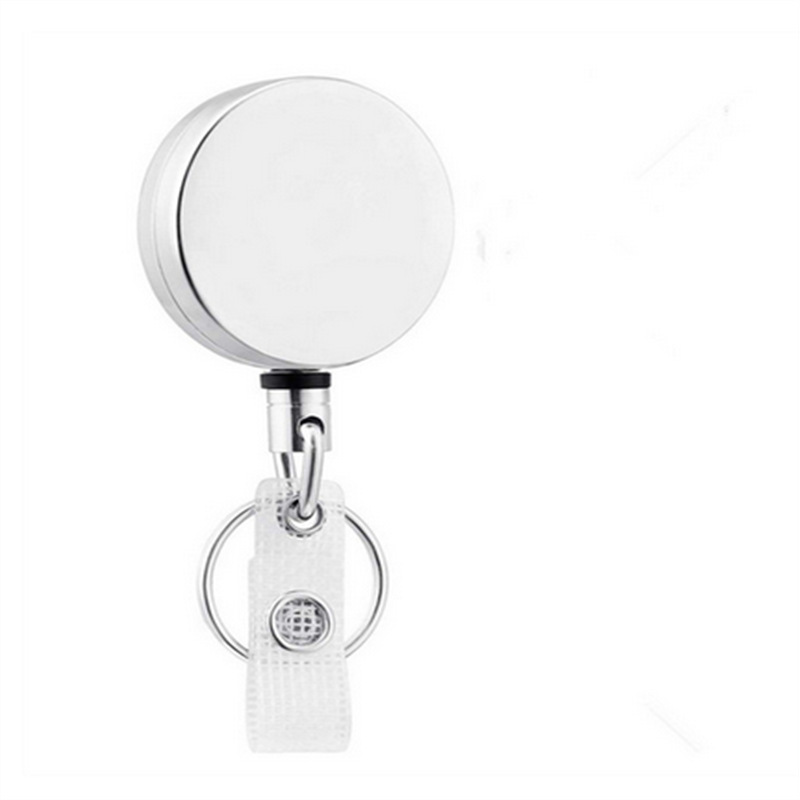 Picture of Spot all-metal wire rope easy-pull buckle anti-loss anti-theft key chain telescopic buckle wire rope easy-pull buckle cross-border