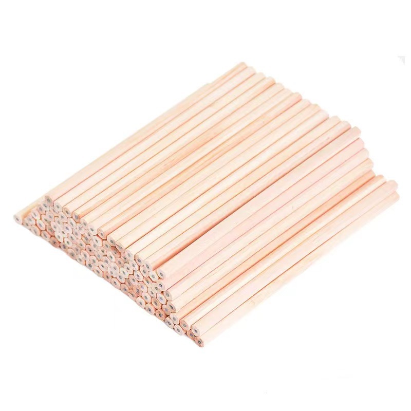 Picture of Hexagonal Rod Log Pencil Safe and Continuous Core Kidsren's Hb Pencil Student Writing Sketch Triangle White Rod Pencil