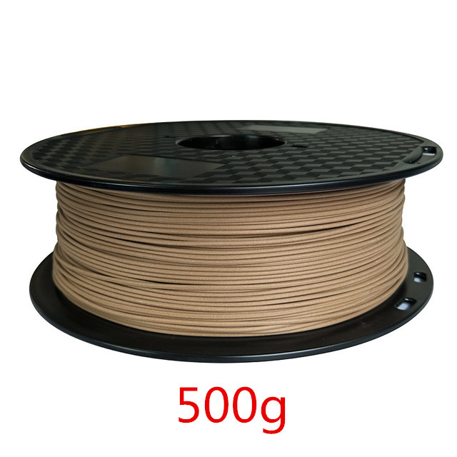 Picture of Sandalwood Redwood Walnut 3D Printer Consumables PLA Light Wood 1KG Consumables Ebony 1.75mm Deep Wood Color