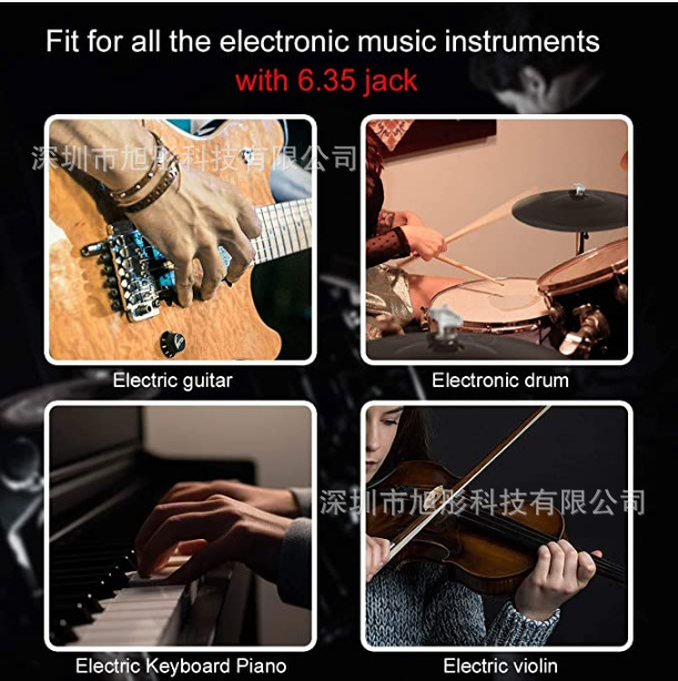 Picture of Guitar wireless transmission system electric guitar wireless transmitter A8 guitar electric blowpipe wireless transmitter receiver