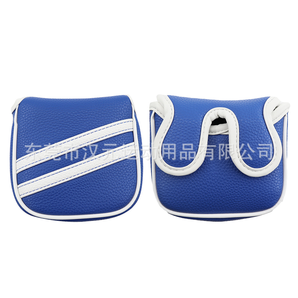 Picture of Factory direct cross-border e-commerce golf club cover pu club cover ball head protective cover push rod cap cover