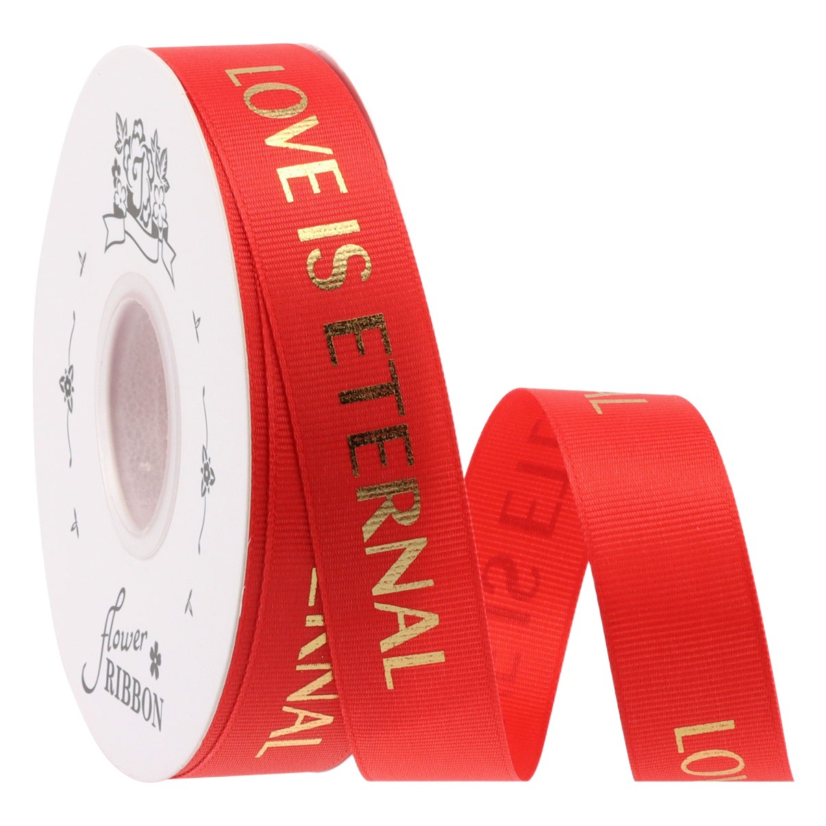 Flower packing material cake bouquet DIY ribbon floral gift box bronzing wrap flower ribbon thread ribbon