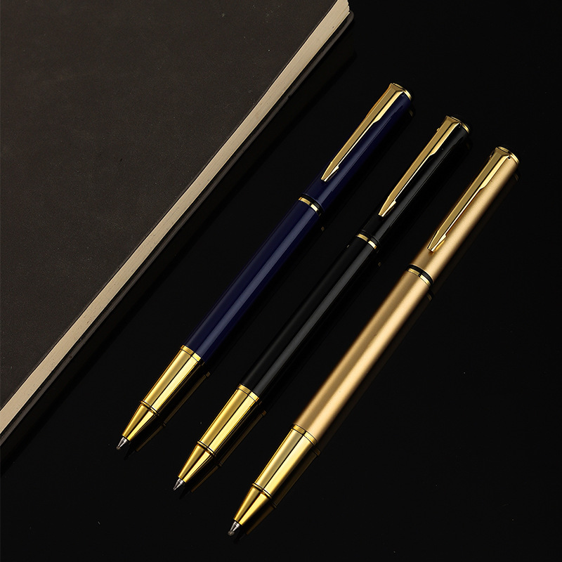 Picture of Wholesale Metal Bullet Ballpoint Pen Business Simple Ball Pen Signature Pen Gift Student Metal Signature Pen