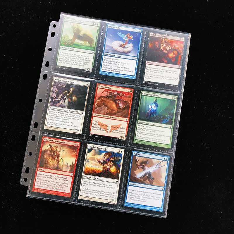 Picture of Cross-border supply spot Game King card Book pp transparent 9 grid card page Star Card three countries kill treasure can dream card Page 7C
