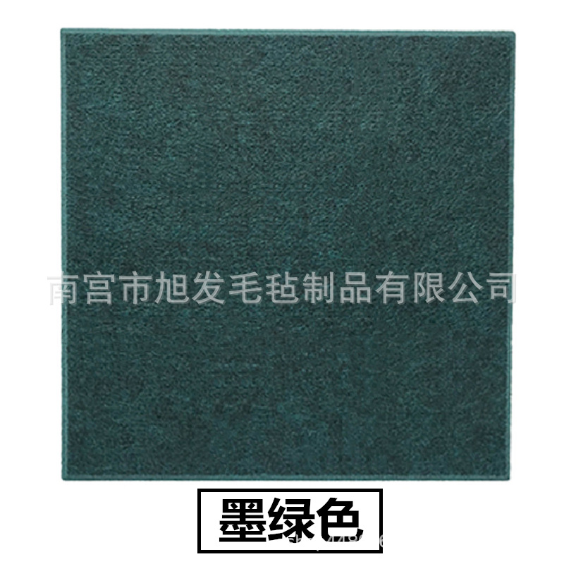 Picture of Cross-border color felt board hexagonal message board self-adhesive wall stickers felt hexagonal display background wall sound insulation board