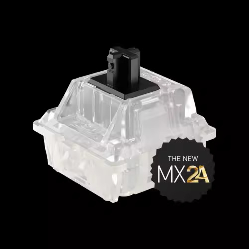 Picture of cherry cherry shaft mechanical keyboard MX2A shaft body switch green tea black silver mute red shaft RGB transparent
