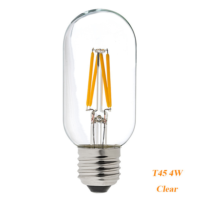 Picture of T45 bulb T tube support dimming bulb e27 screw mouth warm light decorative light source retro led light source 110V cross-border