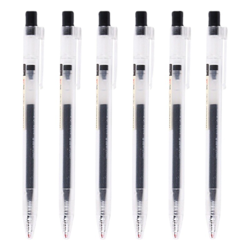 Poetry Quick-drying Gel Pen Student Office Carbon Black Sign Pen Test Special Water-based Quick-drying Pen