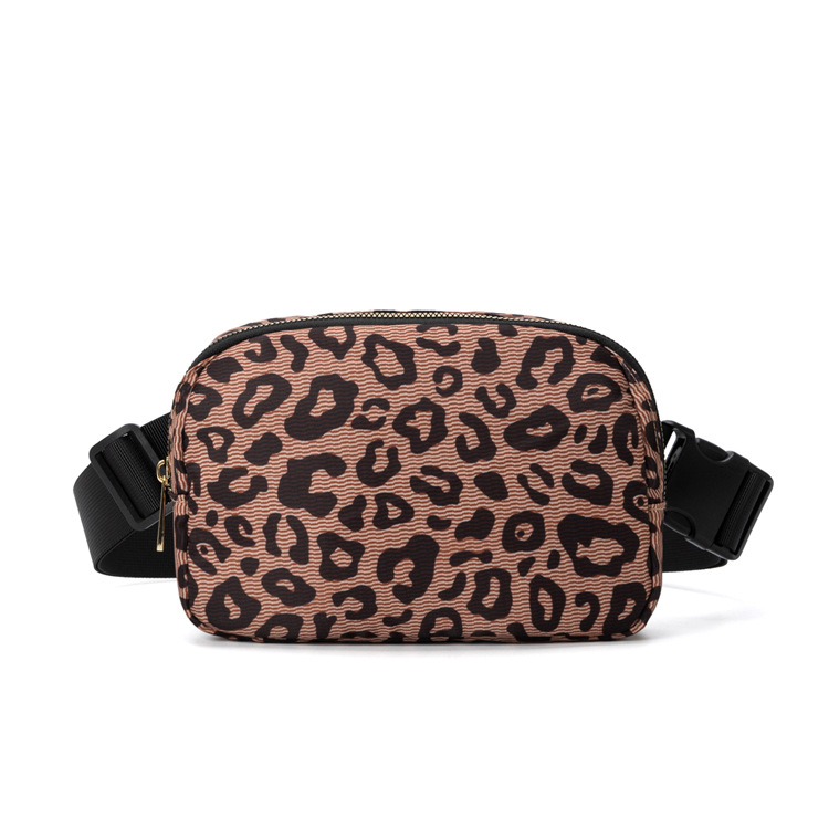 Picture of Amazon Outdoor Running Waist Bag Lulu Same Style Crossbody Bag Chest Bag for Men and Women Fashionable Nylon Waterproof Sports Waist Bag