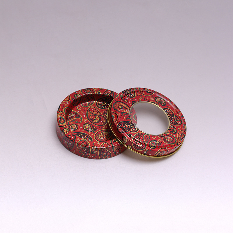 Picture of Tinplate box saffron packaging gift box saffron packaging iron box fan wenhua packaging iron box products