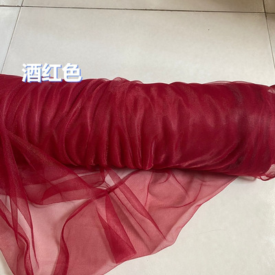 Picture of Cross-Border Tulle Wedding Chair Back Decoration Swiss Tulle Wedding Decoration Bamboo Chair White Tulle Ceiling Mesh Decoration Props